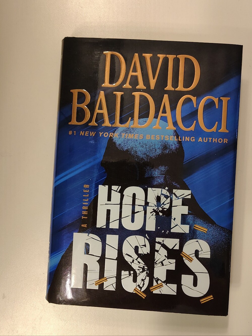 Hope Rises, 2026 Baldacci Hard Back. Like New!
